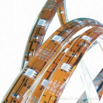5050 PU Glue Potted Flexible LED Strip with Long Lifespan, 3-year Standard Warranty